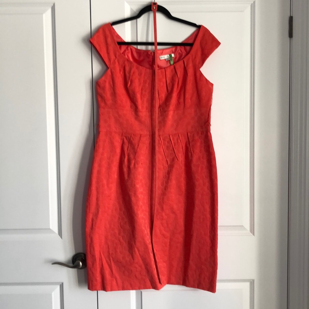 Coral dress